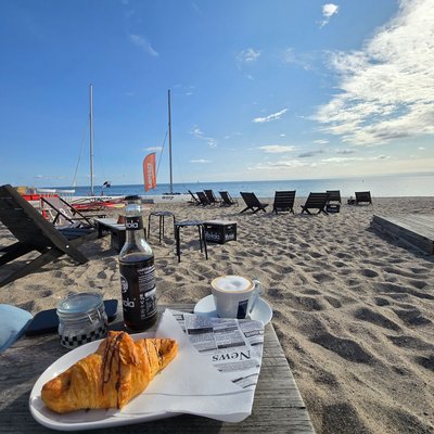 Frühstück am Strand