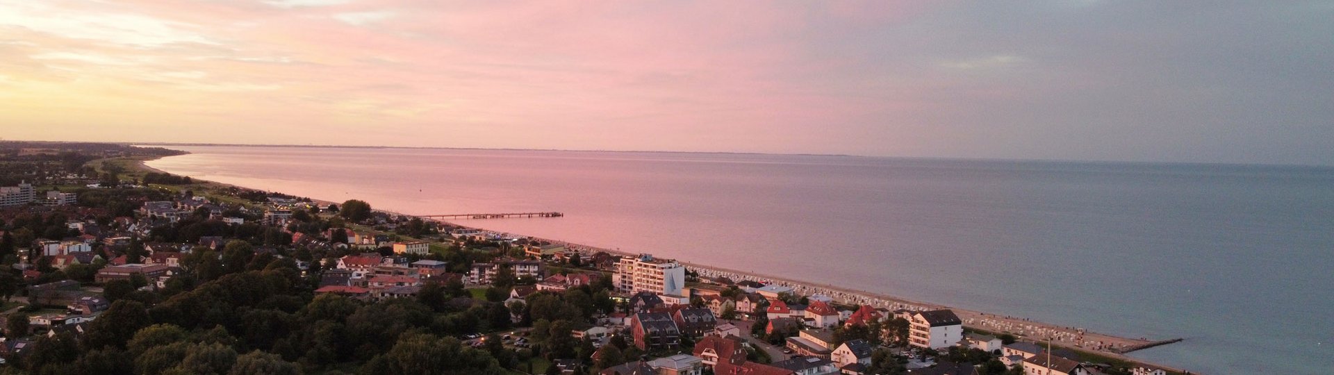 Dahme in der Abenddämmerung