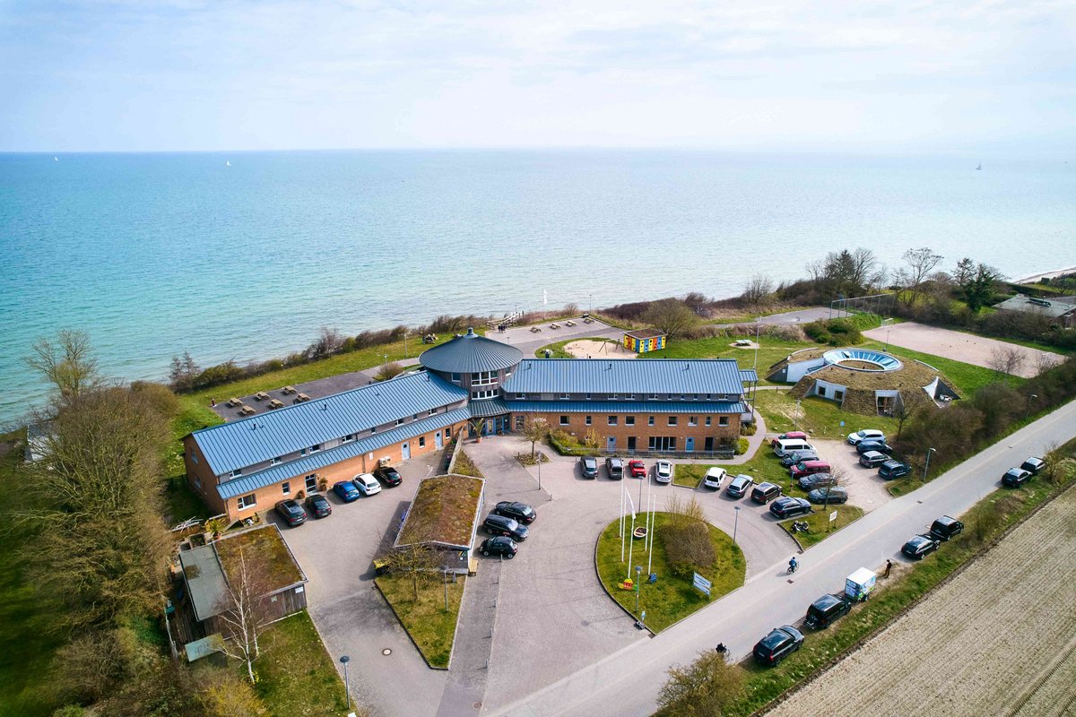 Luftbild der Jugendherberge Dahme